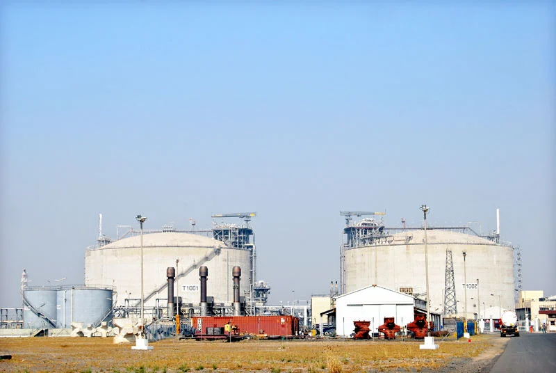 New tank construction at Rotterdam Bulk Terminal